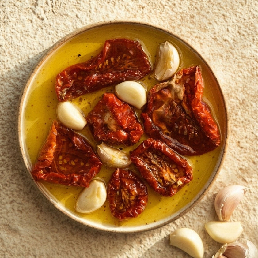 Pomodoro Secco Sott'Olio con Aglio