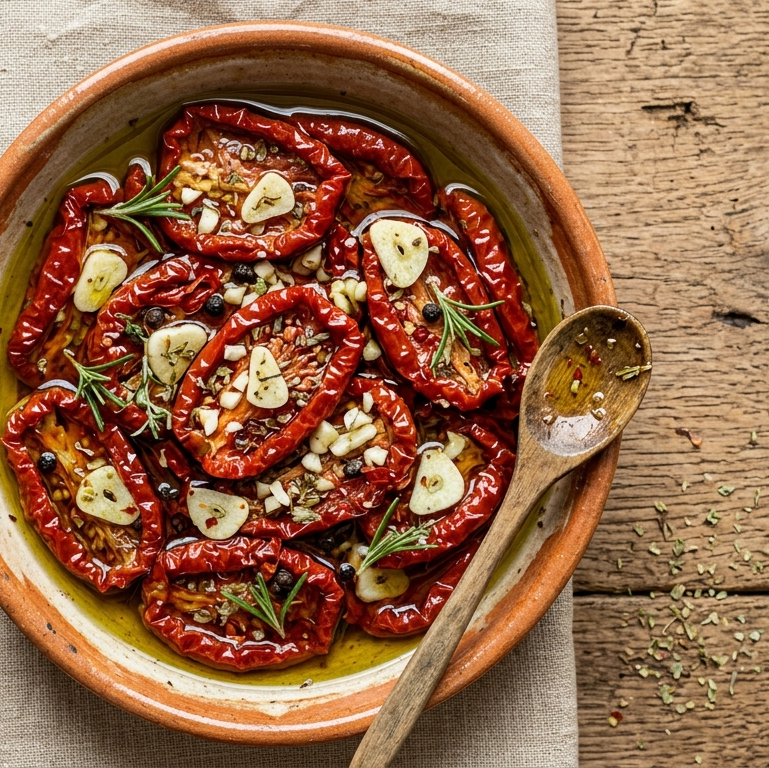 Pomodoro Secco Sott'Olio con Aglio